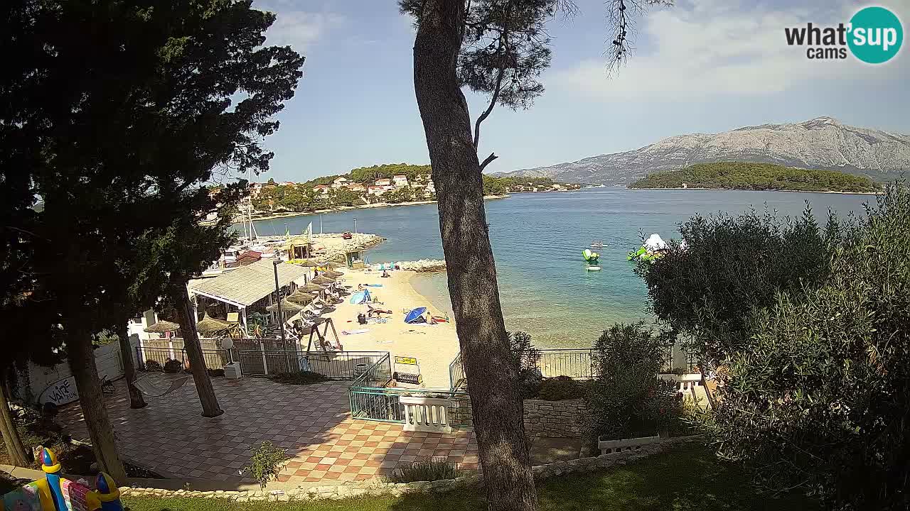 Webcam Lumbarda – Prvi Žal Strand – Korčula