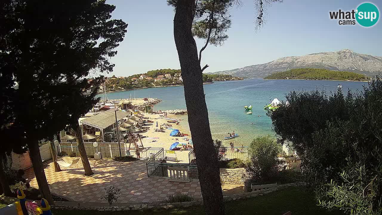 Webcam Lumbarda – Prvi Žal Strand – Korčula