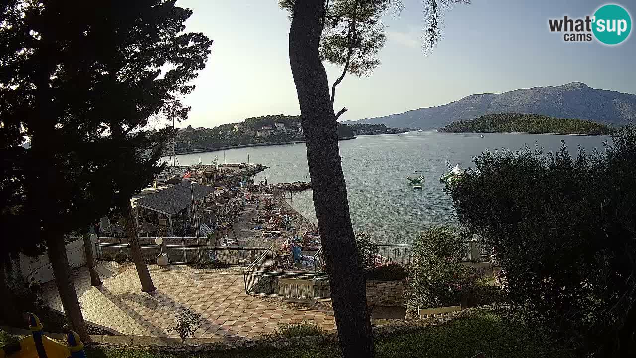 Webcam Lumbarda – Prvi Žal Strand – Korčula