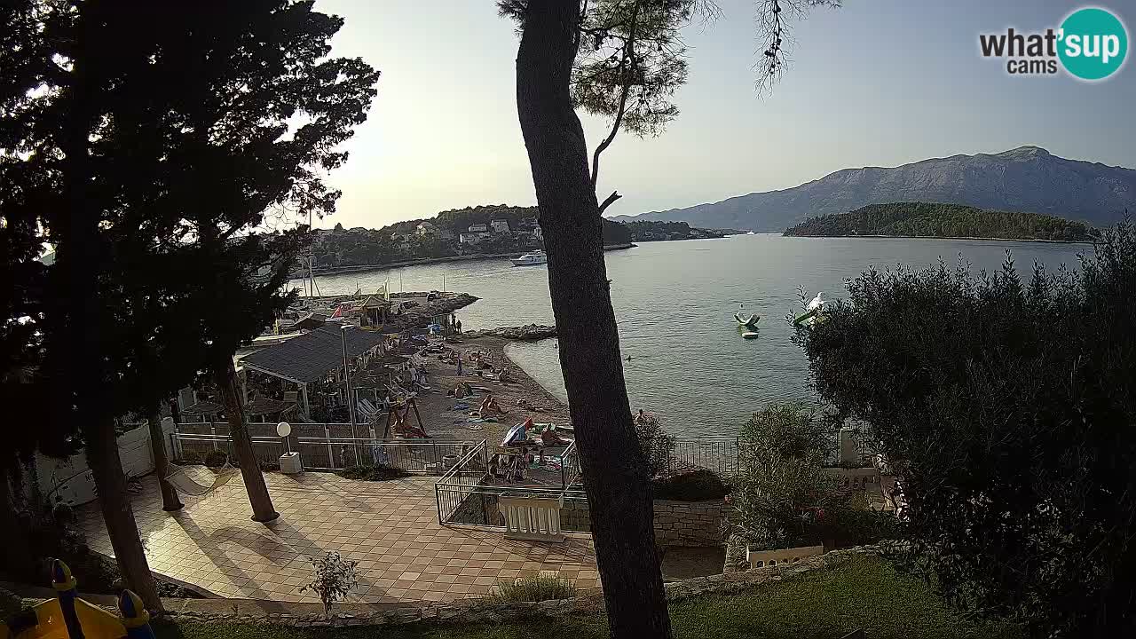 Camera en vivo Lumbarda – Playa Prvi Žal – Korčula