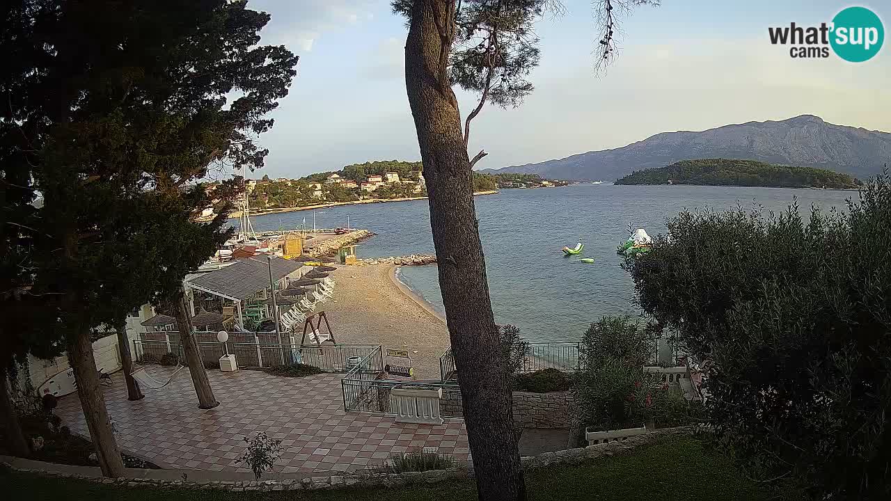 Camera en vivo Lumbarda – Playa Prvi Žal – Korčula