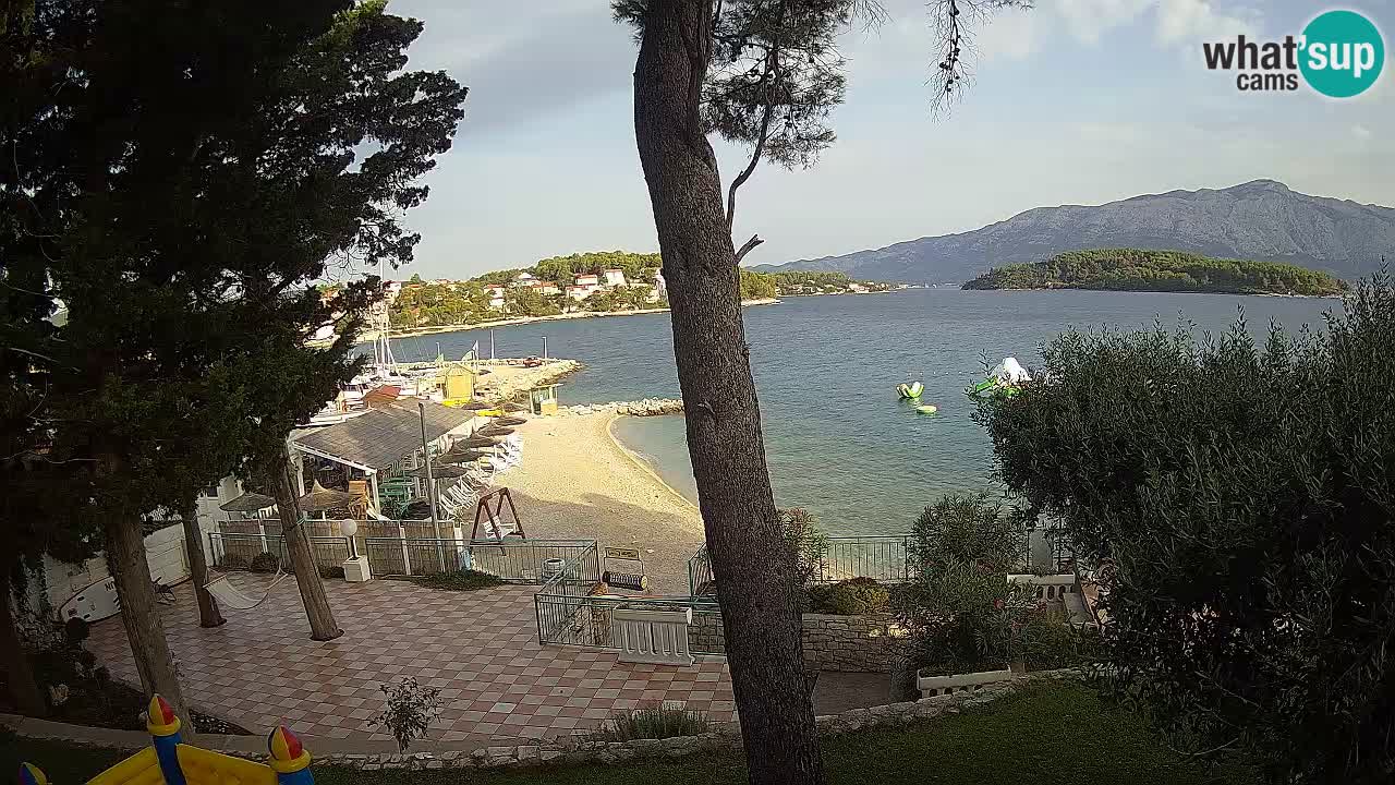 Webcam Lumbarda – Prvi Žal Strand – Korčula