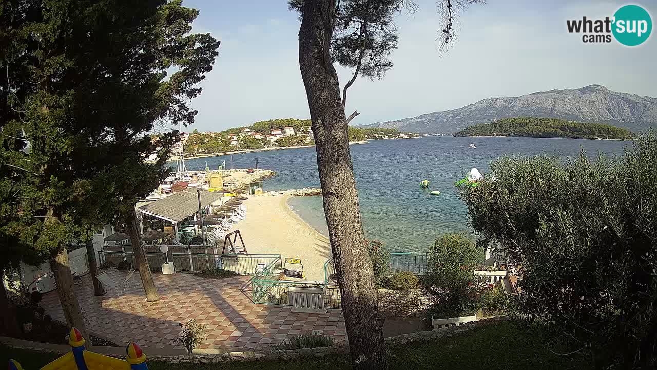 Webcam Lumbarda – Prvi Žal Strand – Korčula