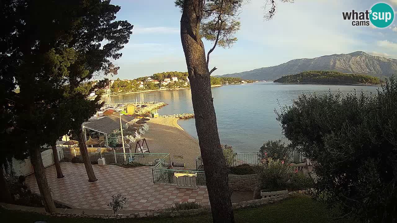Webcam Lumbarda – Prvi Žal Strand – Korčula