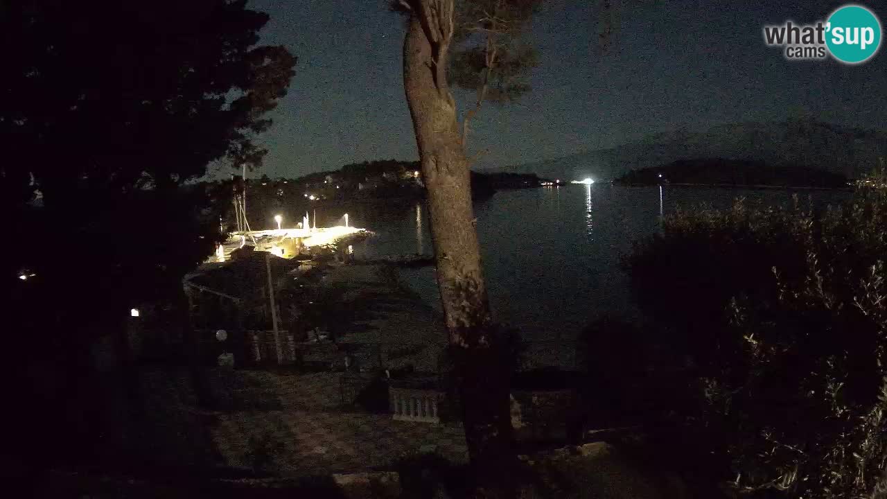 Livecam Lumbarda – Spiaggia Prvi Žal – Korčula