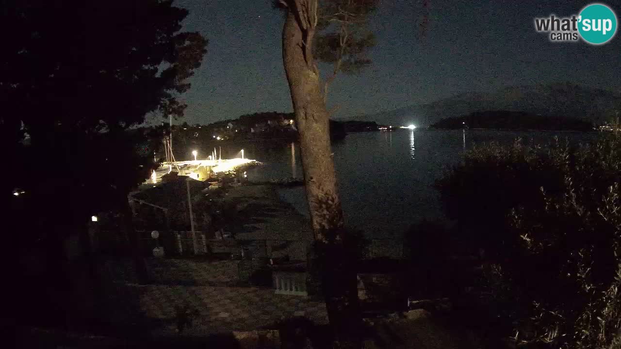 Livecam Lumbarda – Spiaggia Prvi Žal – Korčula