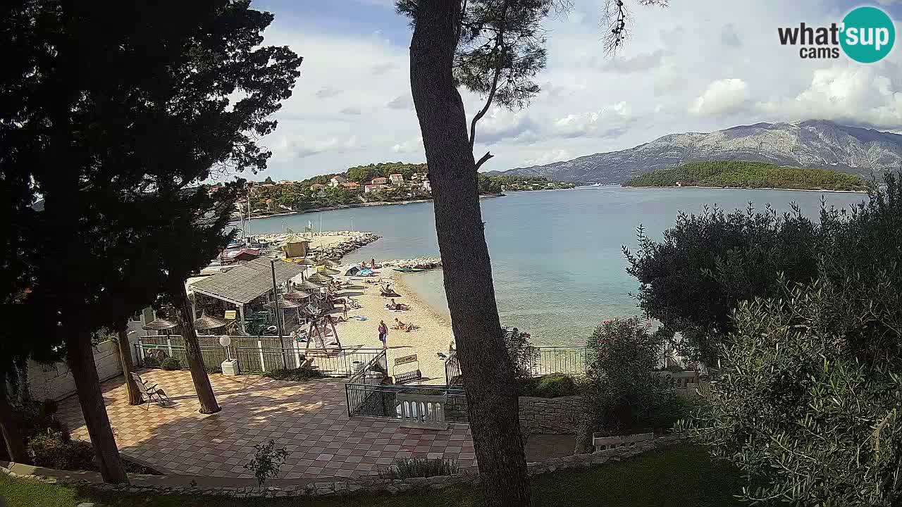 Webcam Lumbarda – Prvi Žal Strand – Korčula