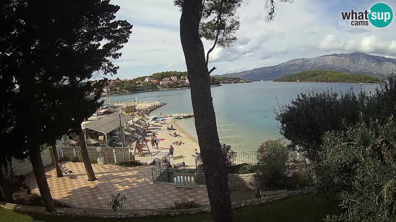 Webcam Lumbarda – Prvi Žal Strand – Korčula