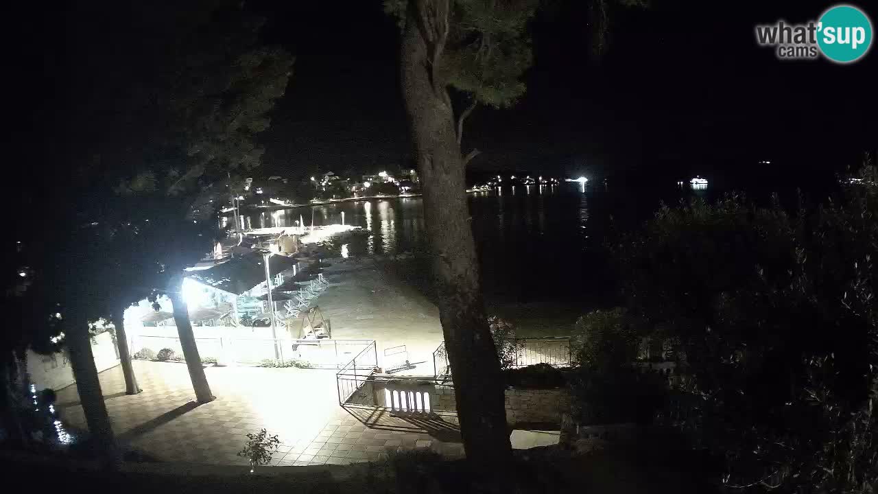 Webcam live Lumbarda – Plage Prvi Žal – Korčula