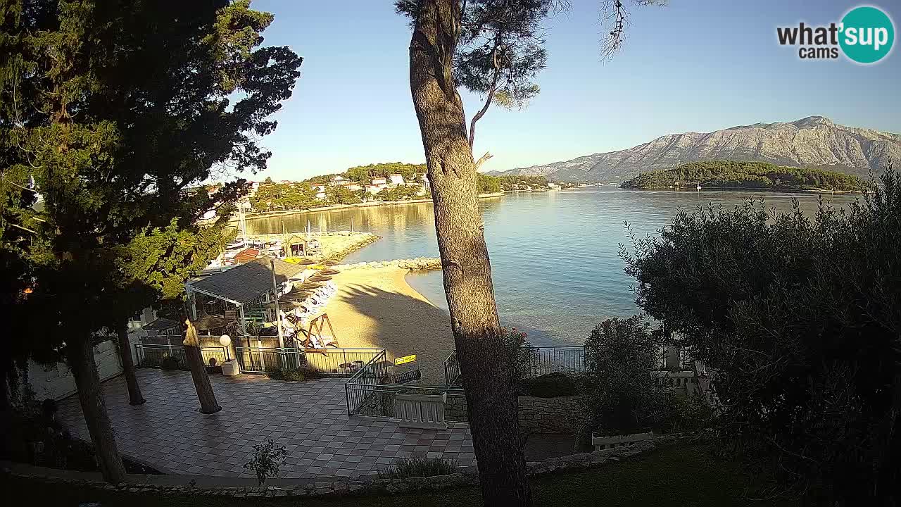 Webcam Lumbarda – Prvi Žal Strand – Korčula