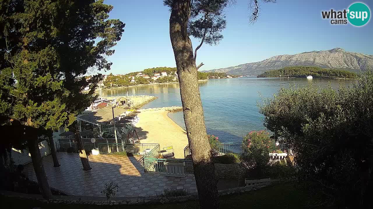 Webcam Lumbarda – Prvi Žal Strand – Korčula