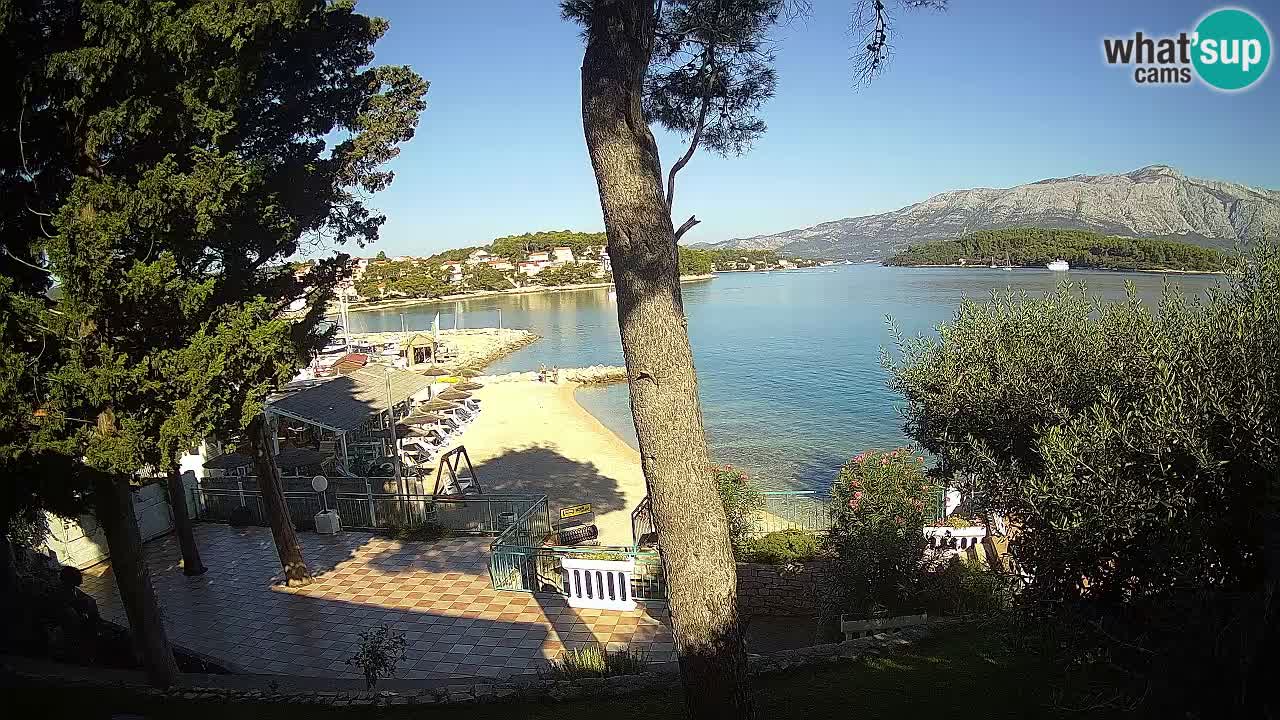 Webcam Lumbarda – Prvi Žal Strand – Korčula