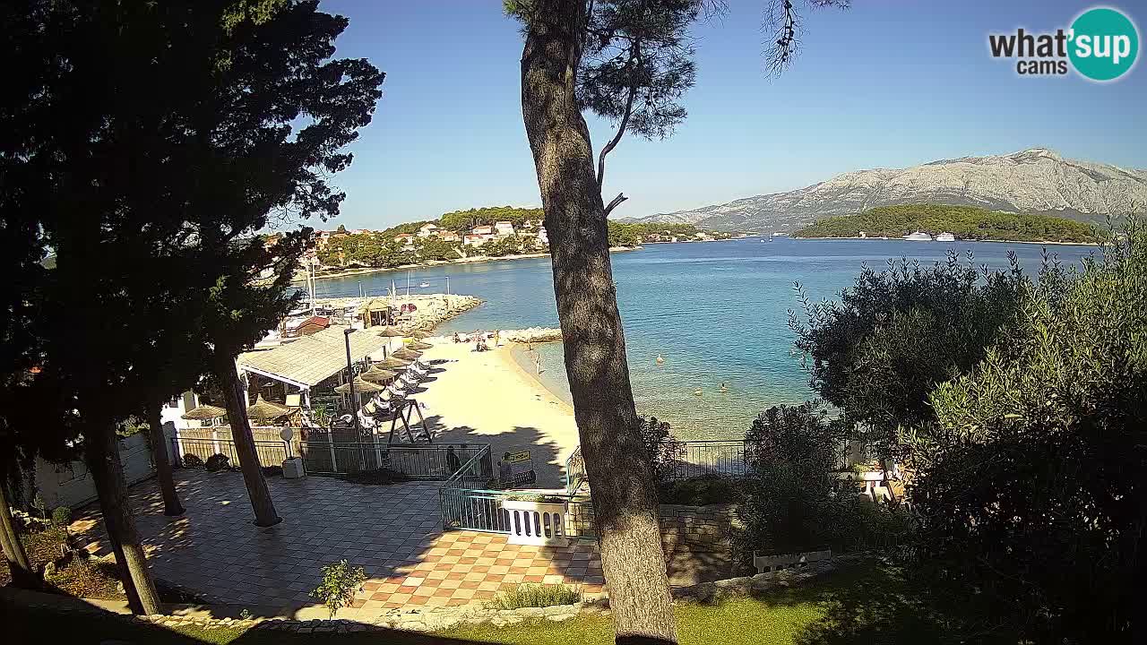Webcam Lumbarda – Prvi Žal Strand – Korčula
