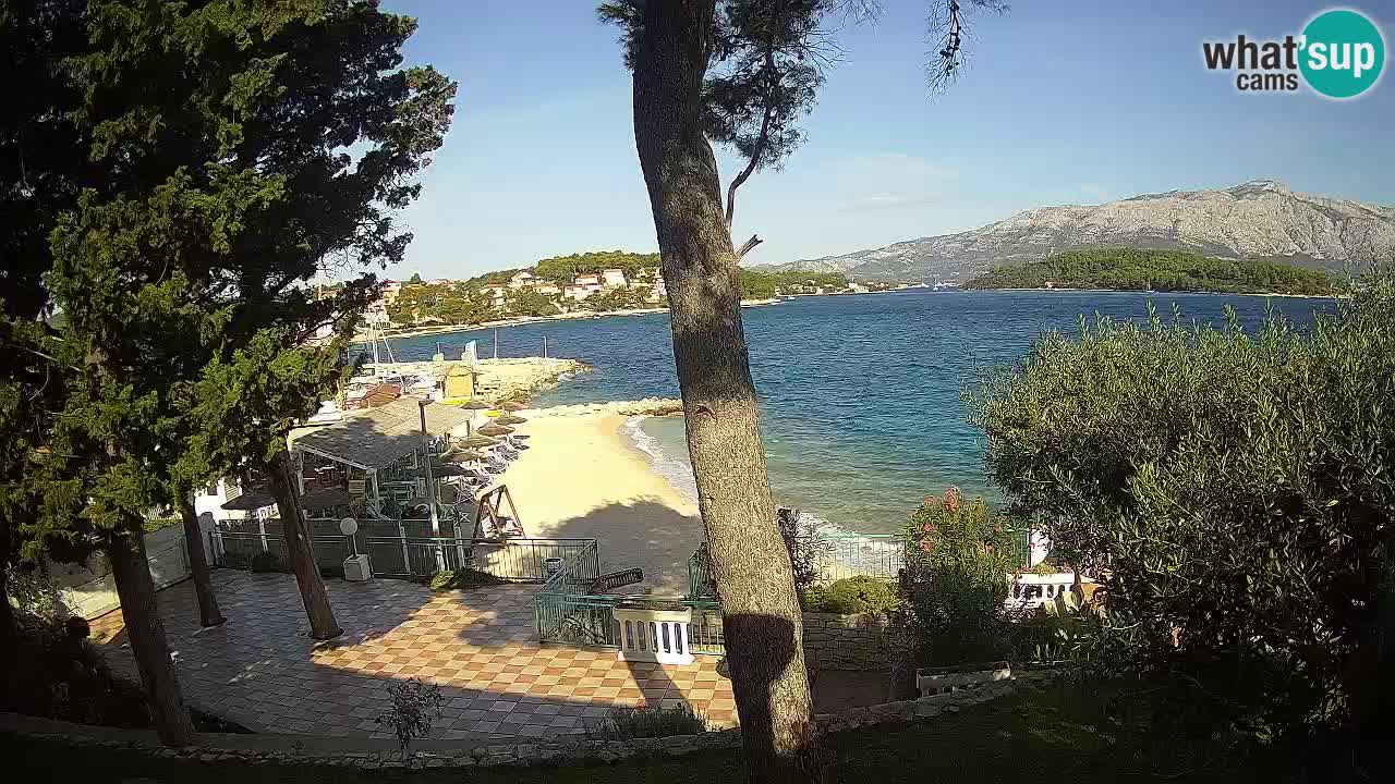 Camera en vivo Lumbarda – Playa Prvi Žal – Korčula