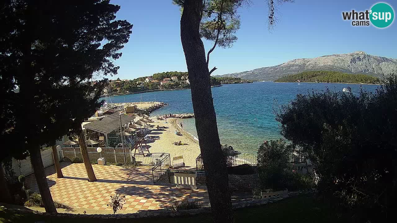 Webcam Lumbarda – Prvi Žal Strand – Korčula