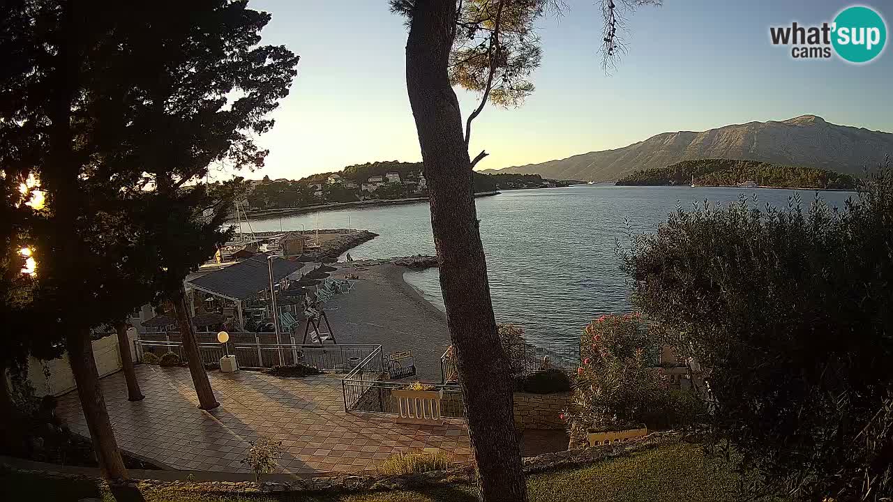 Webcam Lumbarda – Prvi Žal beach – Korčula