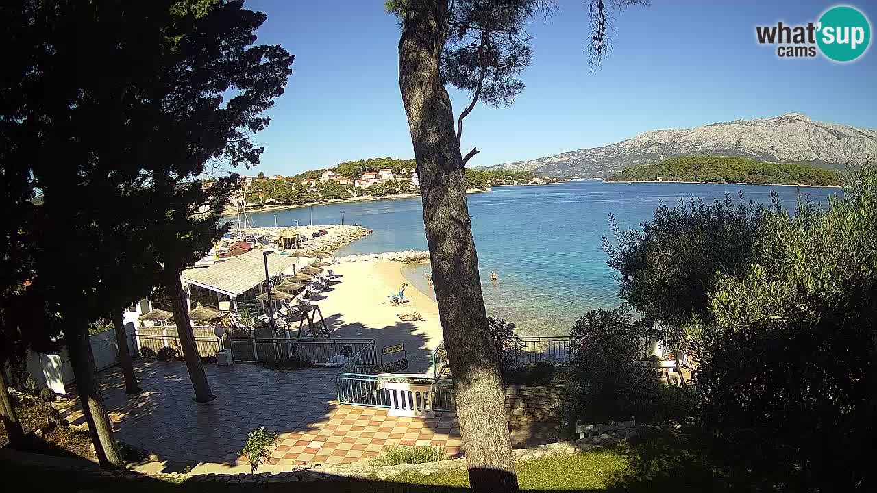 Webcam Lumbarda – Prvi Žal Strand – Korčula
