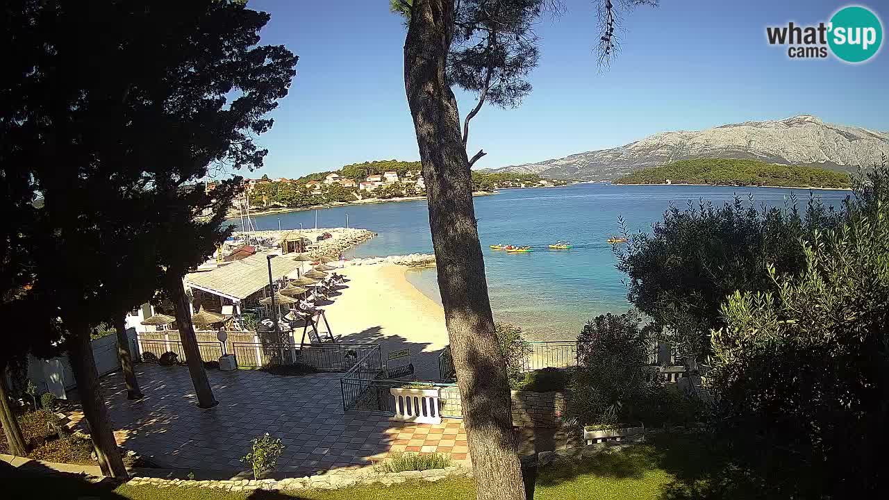 Webcam Lumbarda – Prvi Žal beach – Korčula