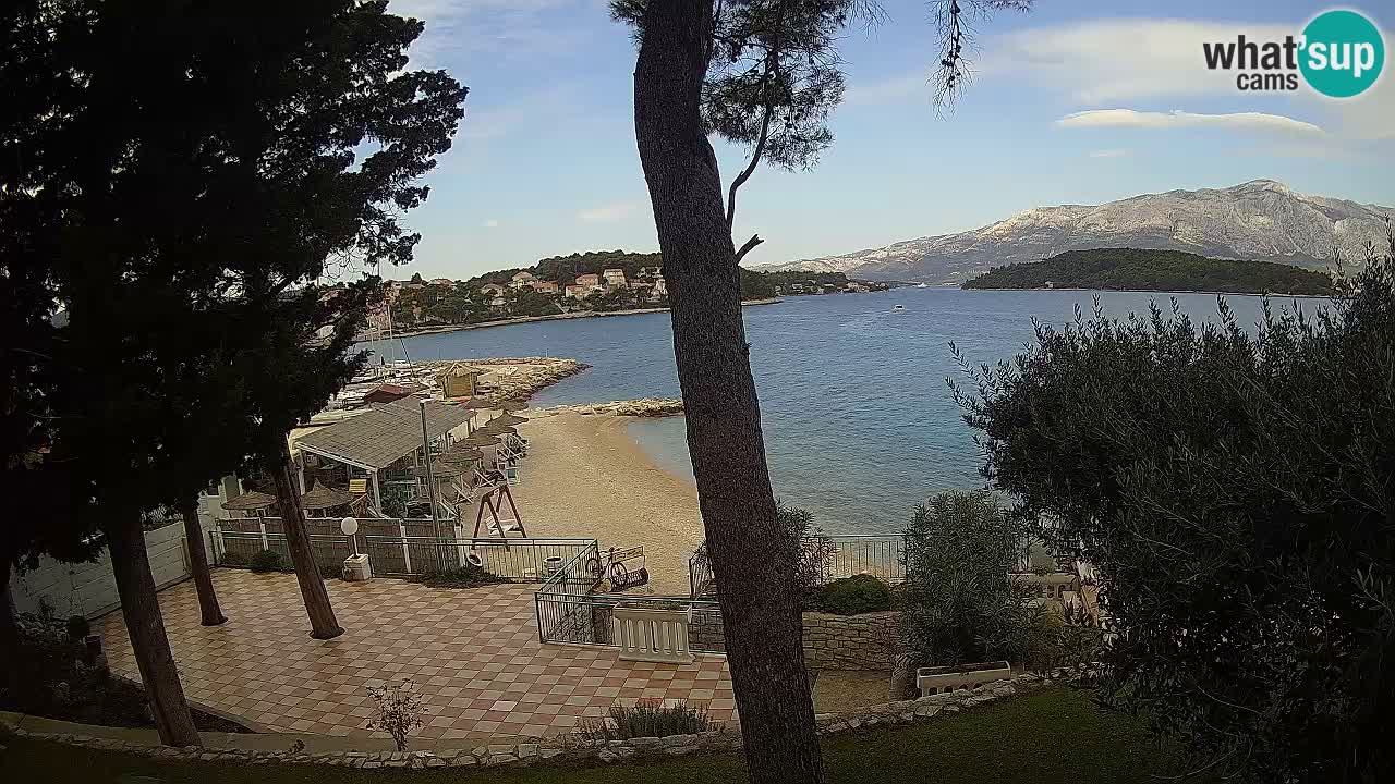 Webcam Lumbarda – Prvi Žal Strand – Korčula