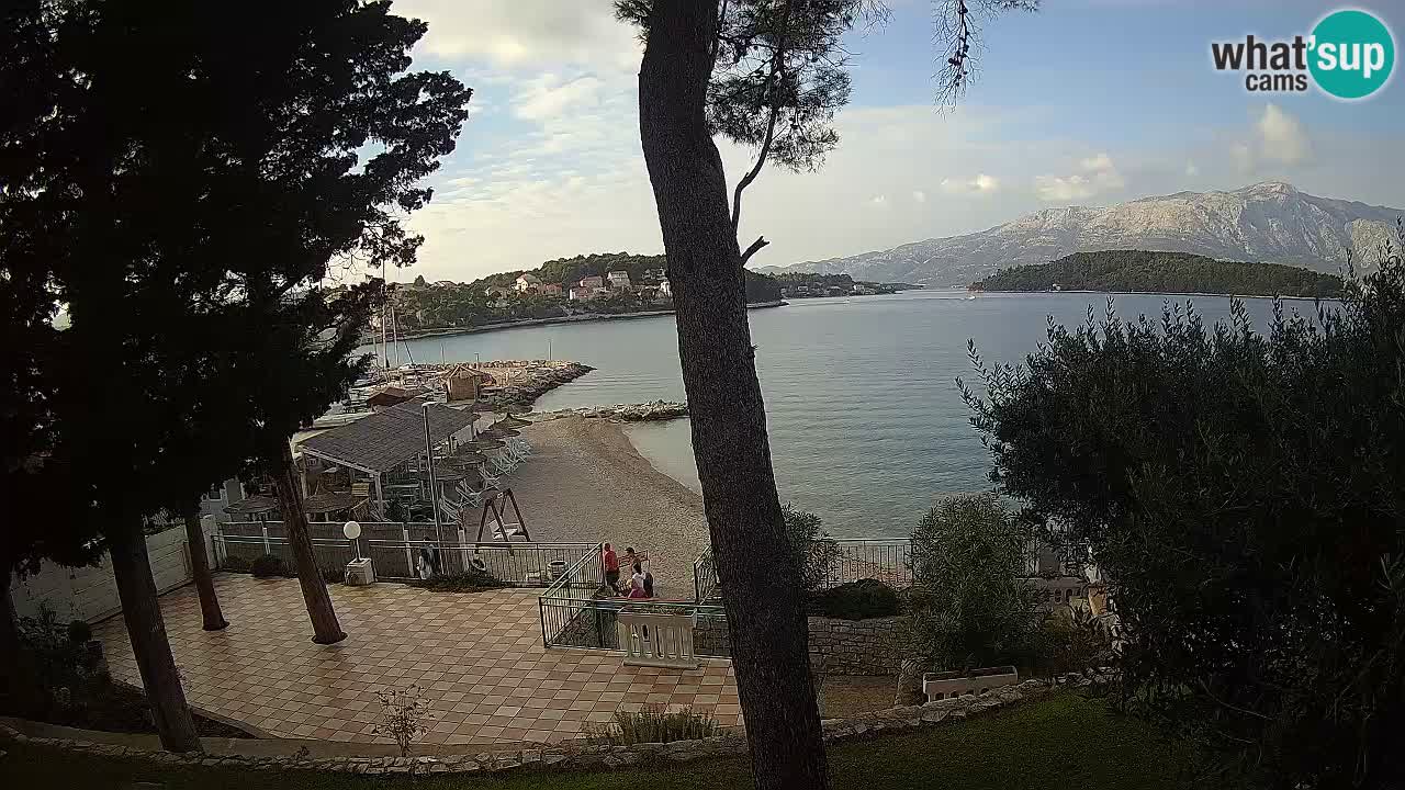 Webcam Lumbarda – Prvi Žal Strand – Korčula