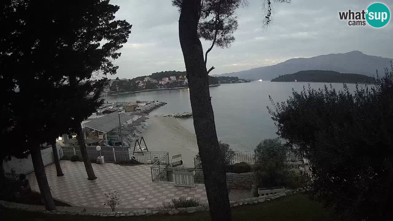 Webcam Lumbarda – Prvi Žal Strand – Korčula