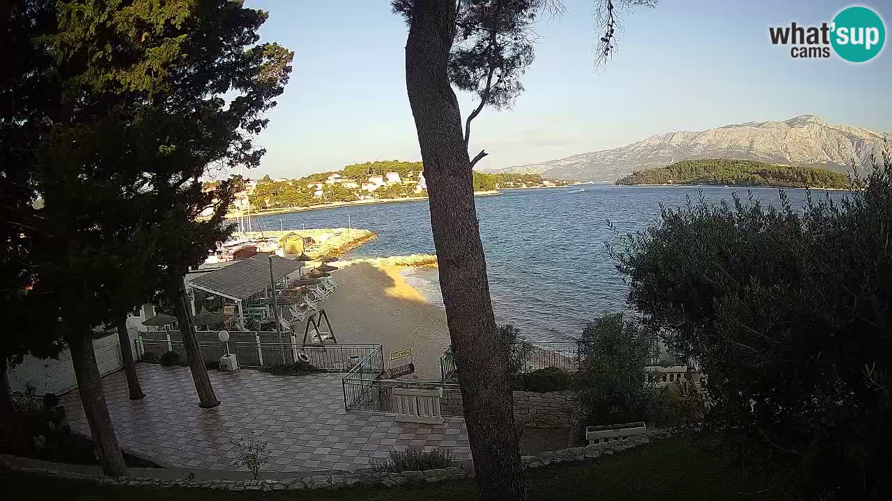 Webcam Lumbarda – Prvi Žal Strand – Korčula