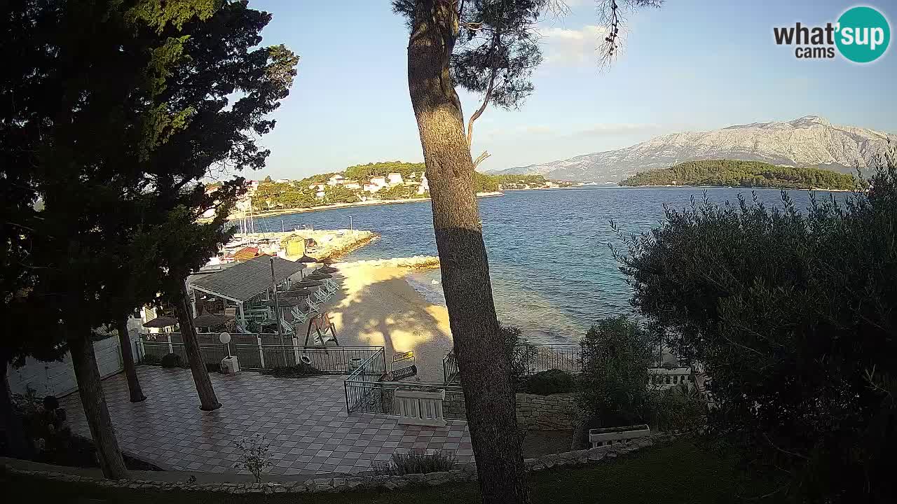 Camera en vivo Lumbarda – Playa Prvi Žal – Korčula