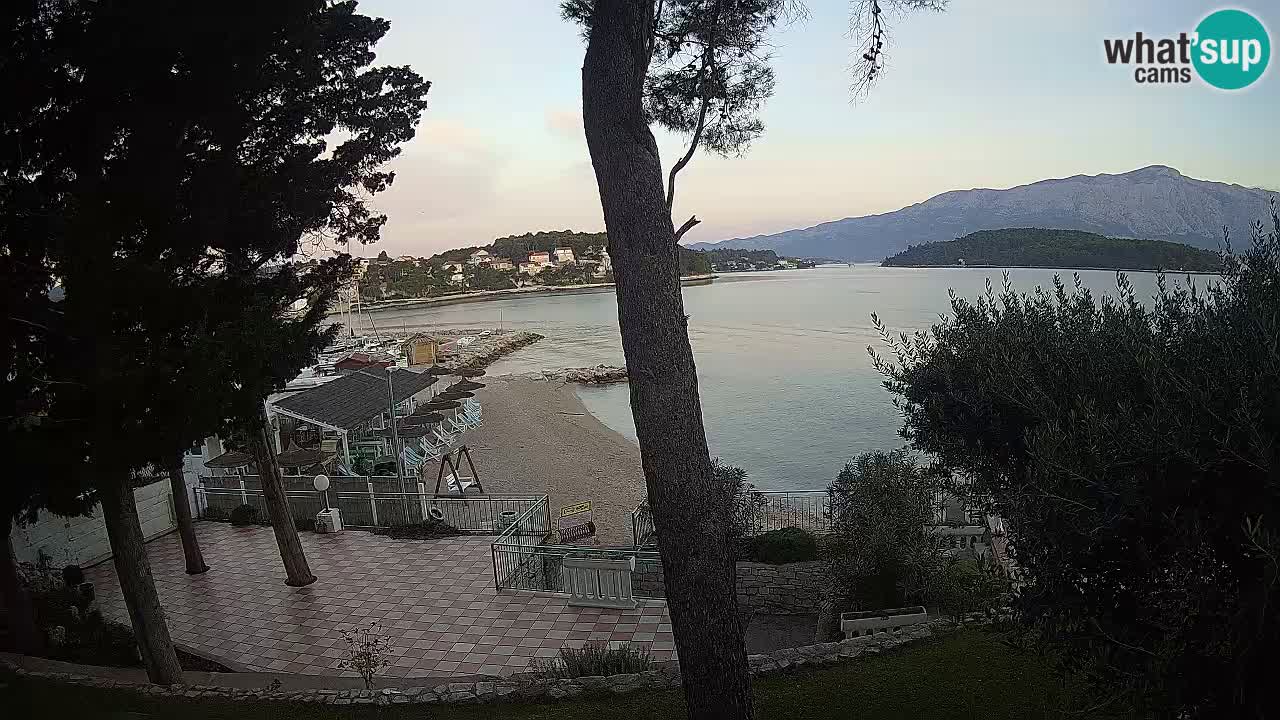 Webcam Lumbarda – Prvi Žal Strand – Korčula