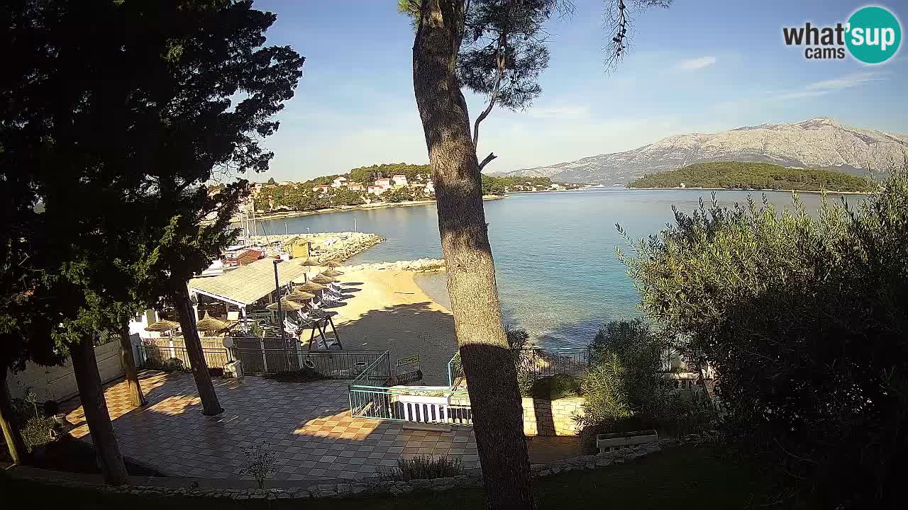 Webcam Lumbarda – Prvi Žal Strand – Korčula