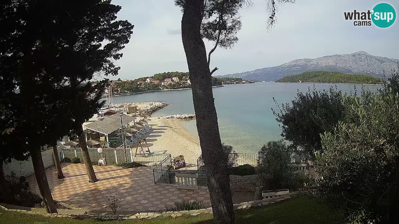 Webcam Lumbarda – Prvi Žal Strand – Korčula