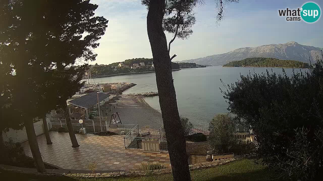 Webcam Lumbarda – Prvi Žal Strand – Korčula