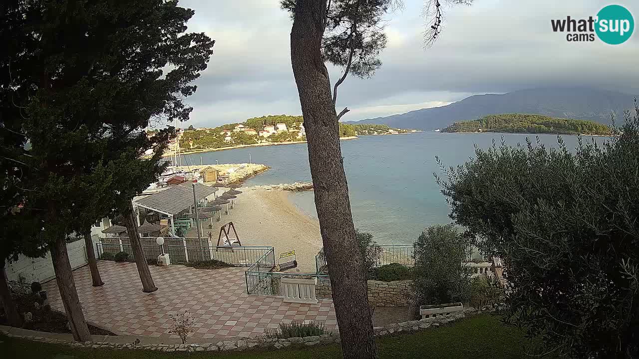 Webcam Lumbarda – Prvi Žal beach – Korčula