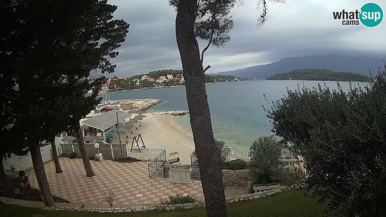 Web kamera Lumbarda – Plaža Prvi Žal – Korčula
