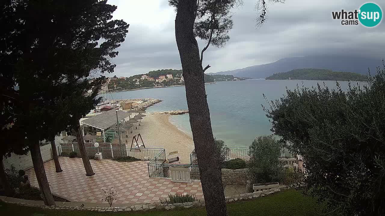 Webcam Lumbarda – Prvi Žal beach – Korčula