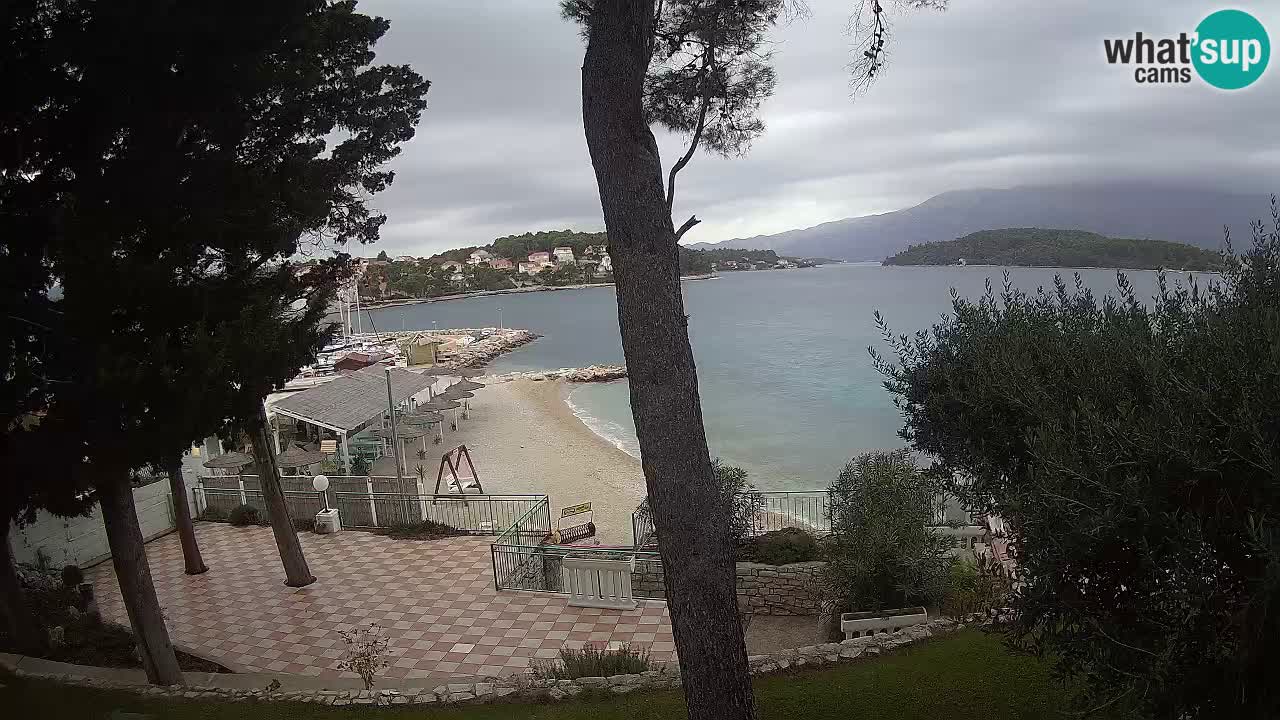 Livecam Lumbarda – Spiaggia Prvi Žal – Korčula