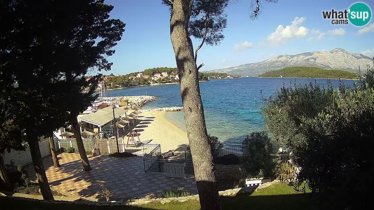 Webcam Lumbarda – Prvi Žal Strand – Korčula