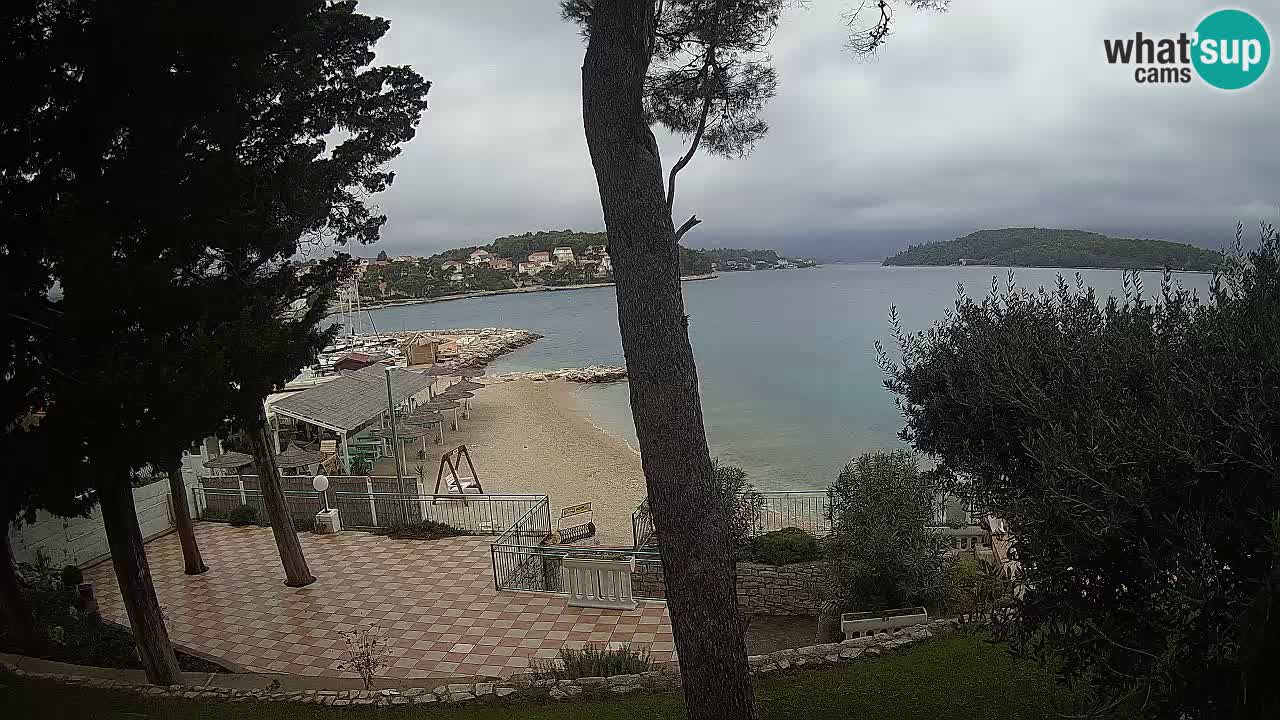 Webcam live Lumbarda – Plage Prvi Žal – Korčula