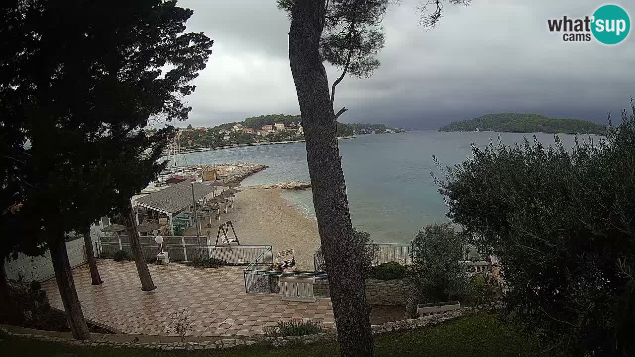 Spletna kamera Lumbarda – Plaža Prvi Žal – Korčula