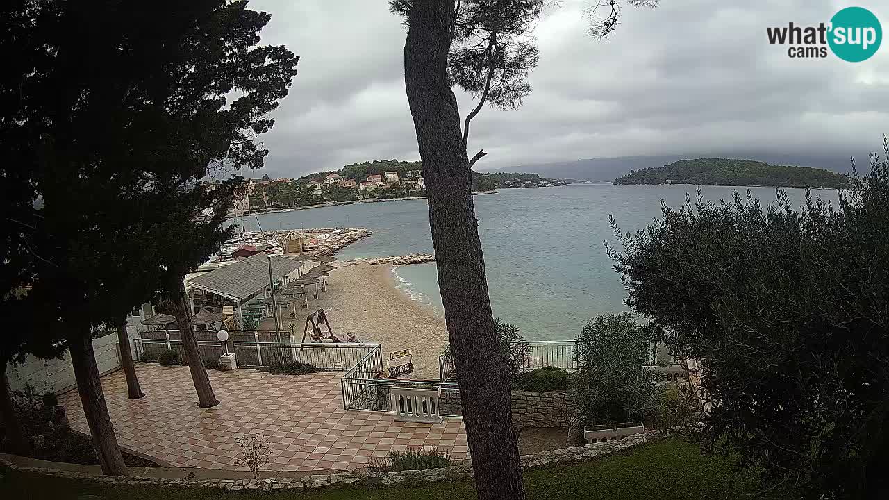Spletna kamera Lumbarda – Plaža Prvi Žal – Korčula