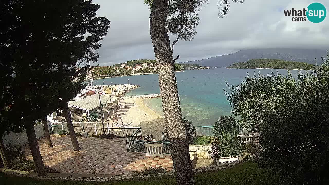 Webcam Lumbarda – Prvi Žal Strand – Korčula