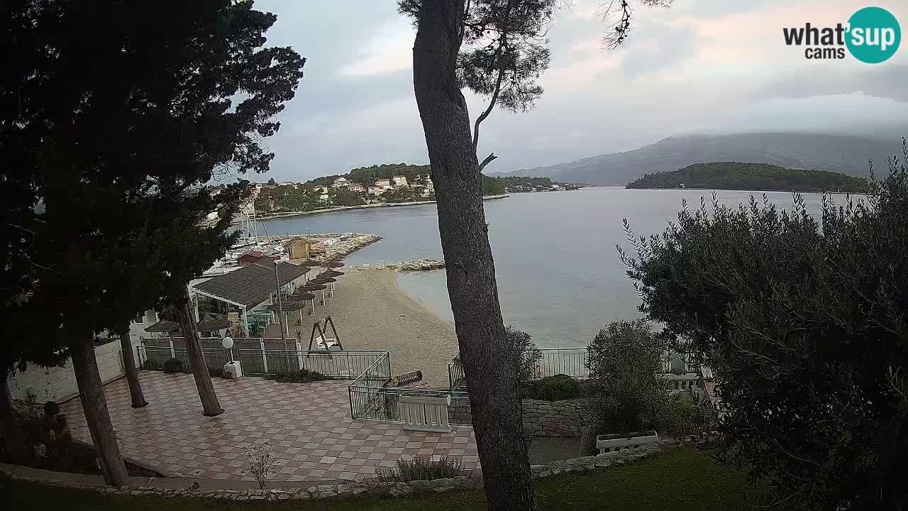 Webcam Lumbarda – Prvi Žal Strand – Korčula