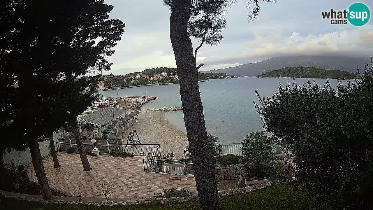 Webcam Lumbarda – Prvi Žal Strand – Korčula