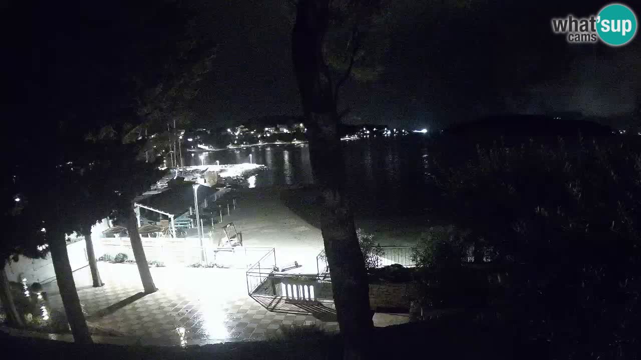 Spletna kamera Lumbarda – Plaža Prvi Žal – Korčula