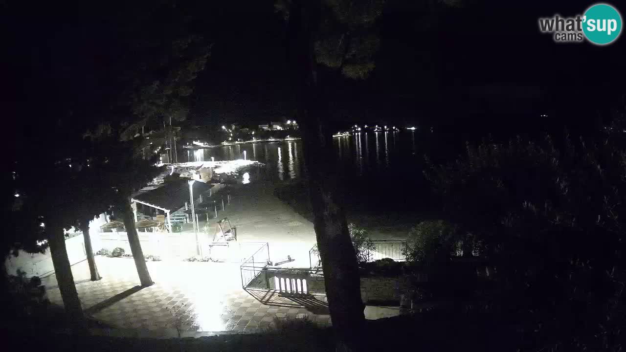 Spletna kamera Lumbarda – Plaža Prvi Žal – Korčula