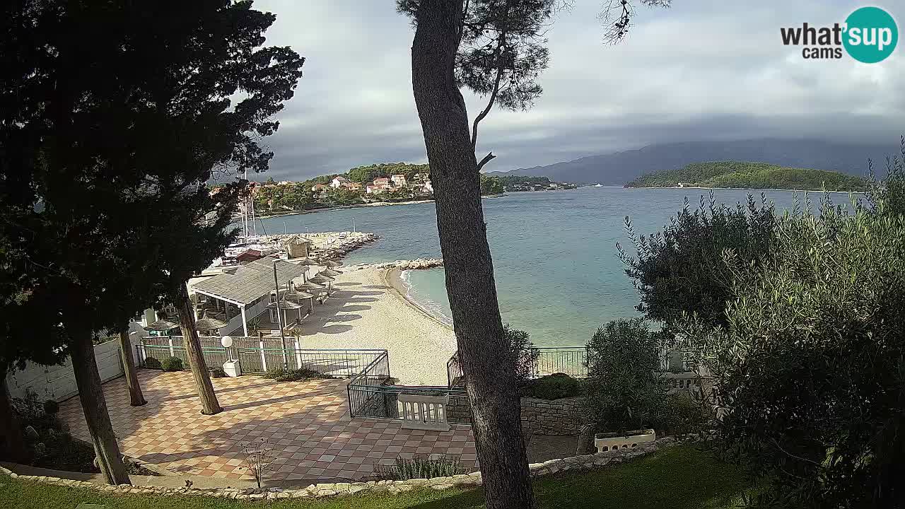 Webcam live Lumbarda – Plage Prvi Žal – Korčula