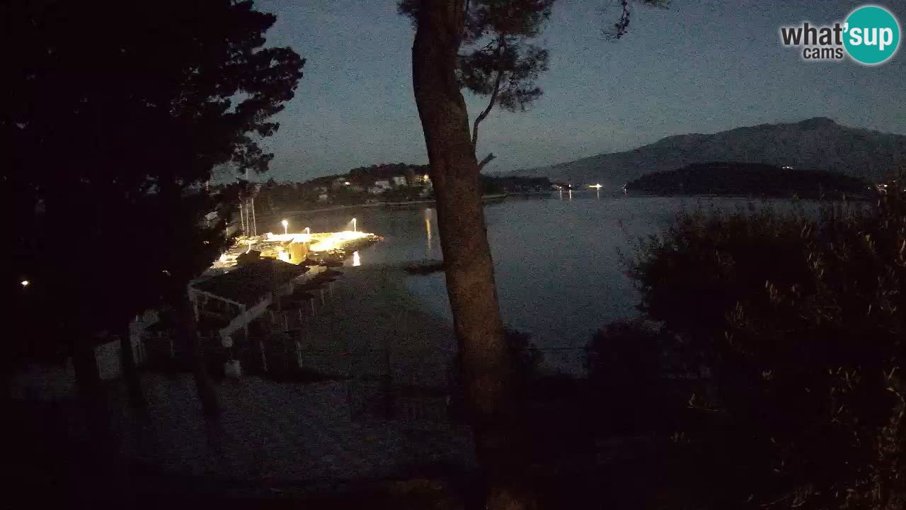 Webcam Lumbarda – Prvi Žal beach – Korčula