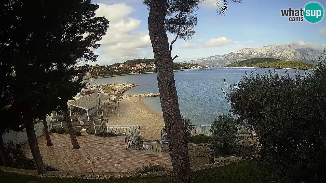 Webcam Lumbarda – Prvi Žal Strand – Korčula