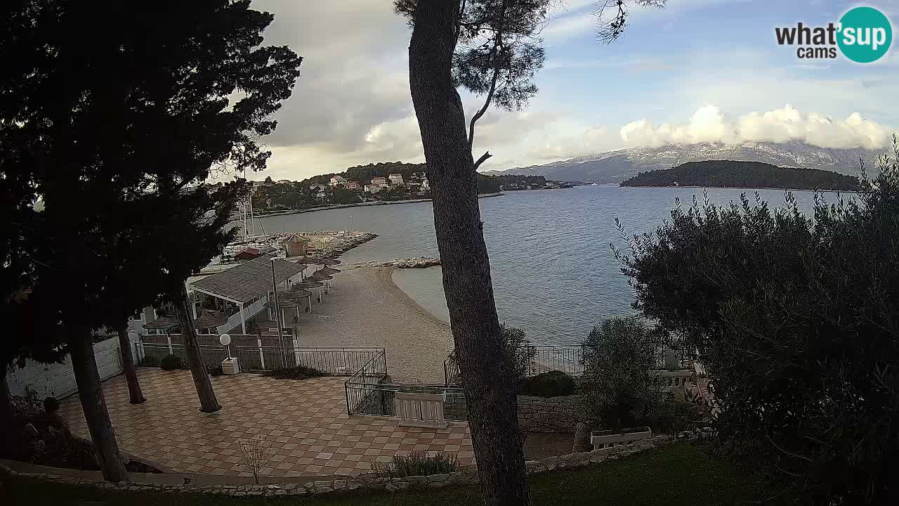 Webcam Lumbarda – Prvi Žal Strand – Korčula