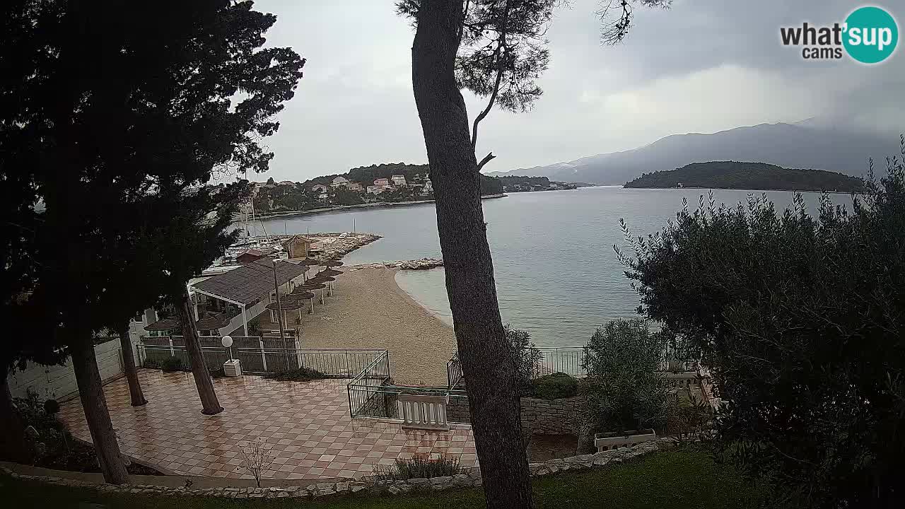Camera en vivo Lumbarda – Playa Prvi Žal – Korčula