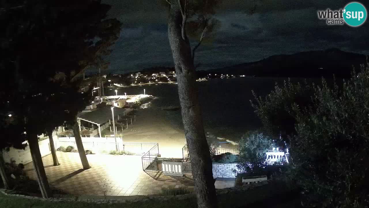 Web kamera Lumbarda – Plaža Prvi Žal – Korčula